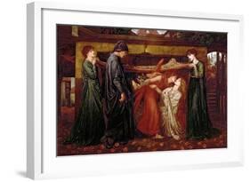 Dante's Dream-Dante Gabriel Rossetti-Framed Giclee Print