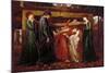 Dante's Dream-Dante Gabriel Rossetti-Mounted Giclee Print