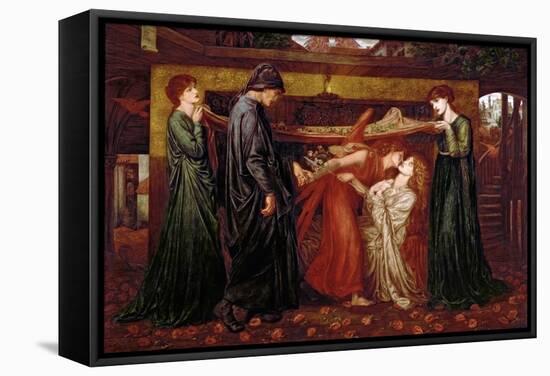 Dante's Dream-Dante Gabriel Rossetti-Framed Stretched Canvas