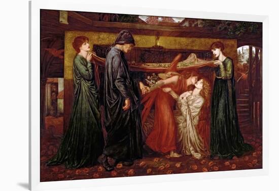 Dante's Dream-Dante Gabriel Rossetti-Framed Giclee Print