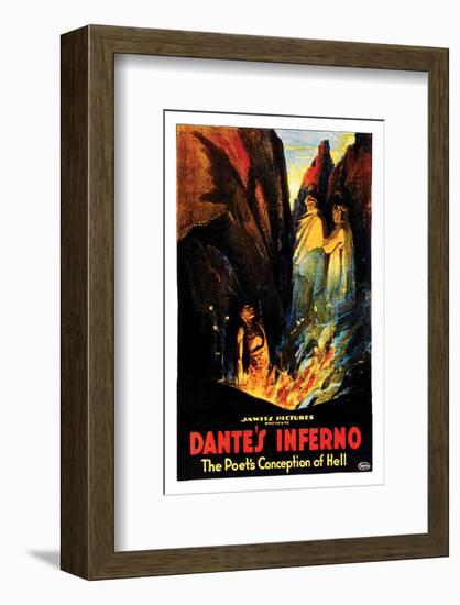 Dante's Inferno - 1922-null-Framed Giclee Print