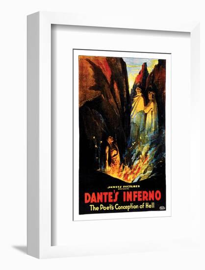 Dante's Inferno - 1922-null-Framed Giclee Print