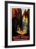 Dante's Inferno - 1922-null-Framed Giclee Print