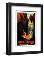 Dante's Inferno - 1922-null-Framed Giclee Print