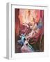 Dante's Inferno, (Oil on Canvas)-Terence Cuneo-Framed Giclee Print