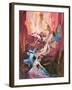 Dante's Inferno, (Oil on Canvas)-Terence Cuneo-Framed Giclee Print