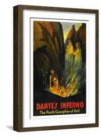 Dante's Inferno-null-Framed Art Print