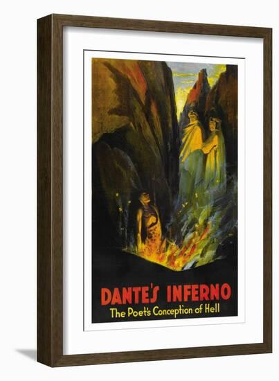 Dante's Inferno-null-Framed Art Print