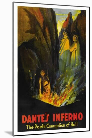 Dante's Inferno-null-Mounted Art Print