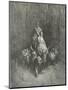 Dante's Purgatory-Gustave Dore-Mounted Giclee Print