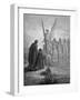 Dante's Purgatory-Gustave Dore-Framed Giclee Print