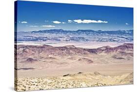 Dante's view - Blacks mountains - Death Valley National Park - California - USA - North America-Philippe Hugonnard-Stretched Canvas