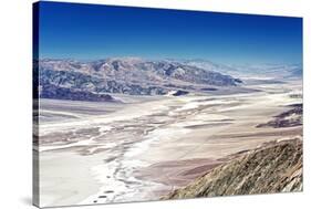 Dante's view - Blacks mountains - Death Valley National Park - California - USA - North America-Philippe Hugonnard-Stretched Canvas