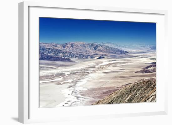 Dante's view - Blacks mountains - Death Valley National Park - California - USA - North America-Philippe Hugonnard-Framed Photographic Print