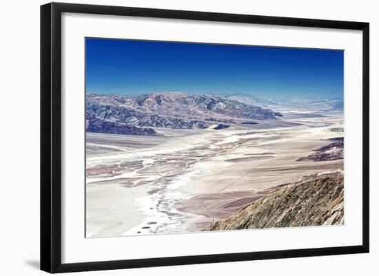 Dante's view - Blacks mountains - Death Valley National Park - California - USA - North America-Philippe Hugonnard-Framed Photographic Print