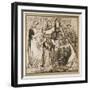 Dante's Vision of Matilda Gathering Flowers, 1855-Dante Gabriel Charles Rossetti-Framed Giclee Print