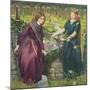 Dante's Vision of Rachel and Leah-Dante Gabriel Rossetti-Mounted Giclee Print