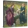 Dante's Vision of Rachel and Leah-Dante Gabriel Rossetti-Stretched Canvas