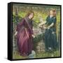 Dante's Vision of Rachel and Leah-Dante Gabriel Rossetti-Framed Stretched Canvas