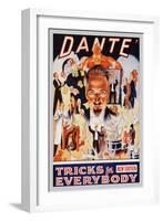 Dante: Tricks for Everybody-null-Framed Art Print