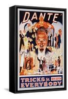 Dante: Tricks for Everybody-null-Framed Stretched Canvas