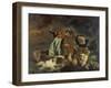 Dante und Virgil in der Hölle (oder: Die Dante-Barke). 1822-Eugene Delacroix-Framed Giclee Print