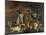 Dante und Virgil in der Hölle (oder: Die Dante-Barke). 1822-Eugene Delacroix-Mounted Giclee Print
