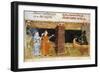Dante, Virgil and Flegias, Illustration from Canto VIII from Hell in Divine Comedy-Dante Alighieri-Framed Giclee Print