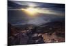 Dantes View Sunset, Death VAlley, CA-George Oze-Mounted Photographic Print