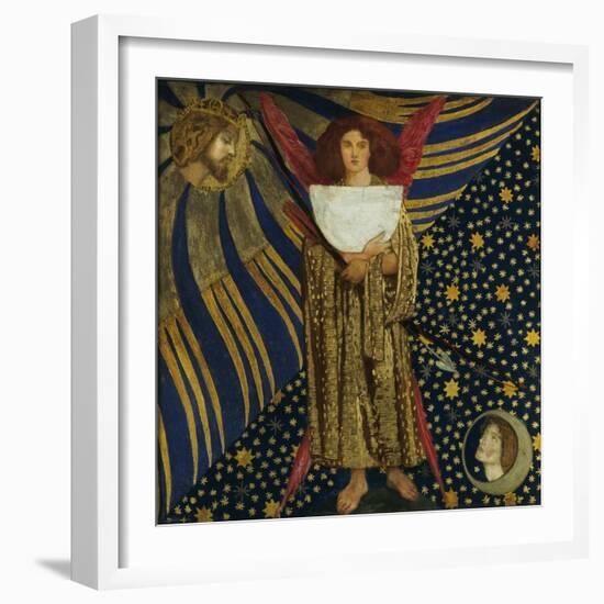 Dantis Amor-Dante Gabriel Rossetti-Framed Giclee Print