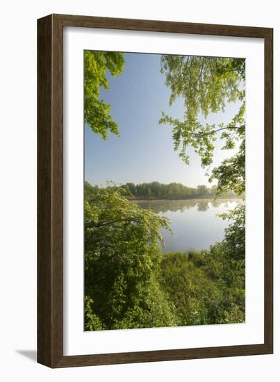 Danube Meadows, Austria-Rainer Mirau-Framed Photographic Print