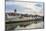 Danube River and Skyline of Regensburg, Bavaria, Germany-Michael Runkel-Mounted Photographic Print