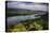 Danube River Scenic Panorma,Visegrad, Hungary-George Oze-Stretched Canvas