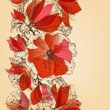 Vector Floral Background-Danussa-Art Print