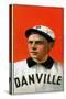 Danville, VA, Danville Virginia League, Frank King, Baseball Card-Lantern Press-Stretched Canvas