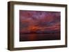 Danzante Island and Gulf of California at sunset, Baja California Sur, Mexico-Panoramic Images-Framed Photographic Print