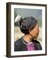 Dao Woman, Tam Duong, North Vietnam, Indochina, Southeast Asia-Occidor Ltd-Framed Photographic Print