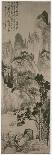 Landscape for Yongweng, Qing Dynasty, C.1687-90-Daoji Shitao-Framed Premium Giclee Print