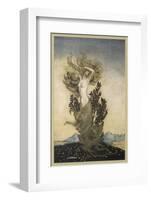 Daphne Becomes a Tree-Arthur Rackham-Framed Photographic Print