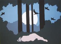 Moonlight-Daphne Mumford-Framed Limited Edition