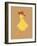 Daphne the Cowgirl Duckling-Anyone Can Yeehaw-Framed Photographic Print