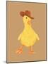 Daphne the Cowgirl Duckling-Anyone Can Yeehaw-Mounted Photographic Print