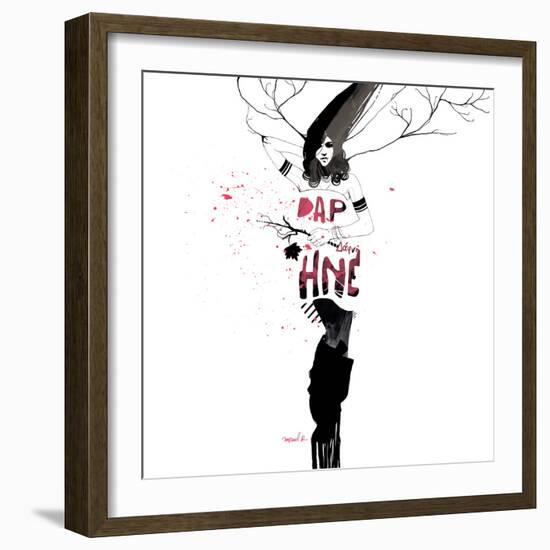 Daphne-Manuel Rebollo-Framed Art Print