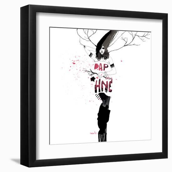 Daphne-Manuel Rebollo-Framed Art Print