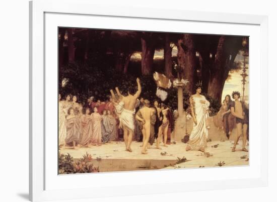 Daphnephoria-Frederick Leighton-Framed Art Print