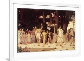 Daphnephoria-Frederick Leighton-Framed Art Print