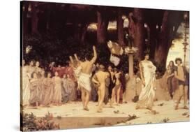 Daphnephoria-Frederick Leighton-Stretched Canvas