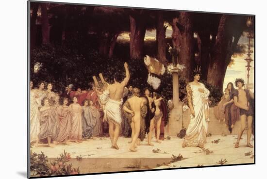 Daphnephoria-Frederick Leighton-Mounted Art Print