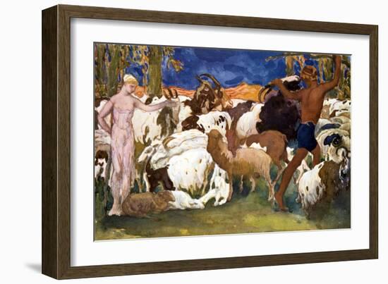 Daphnis and Chloe-Leon Bakst-Framed Giclee Print