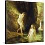 Daphnis and Chloe-Gustave Courtois-Stretched Canvas